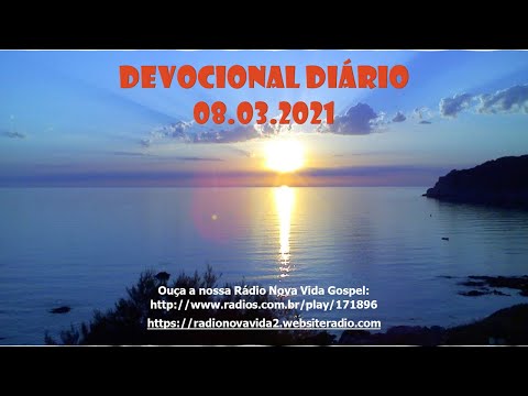 Devocional Diário 08 03 2021