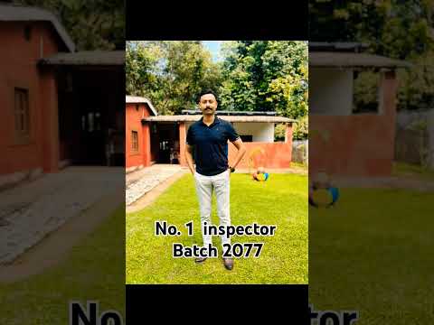 Nawraaj khadka 1 no. Inspector at Nepal police