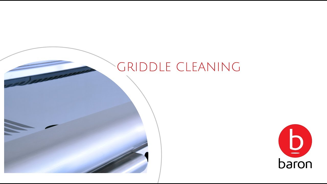 Cleaning Your Chrome Fry Top