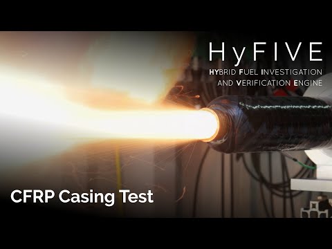 HyFIVE-3 | Hybrid Rocket Engine with CFRP Casing