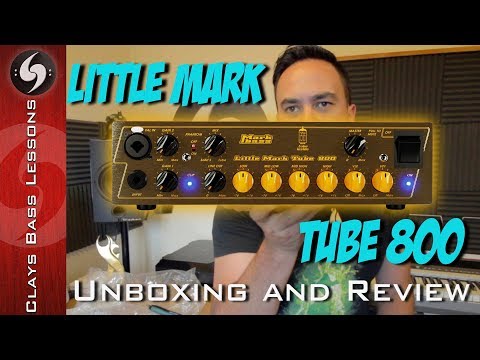Markbass Little Mark Tube 800 800-Watt Bass Amp Head 2009 - Present - Black image 3