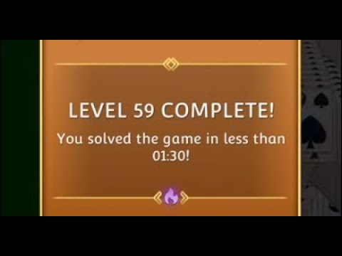 Level 59 "AUTUMN" Tripledot Solitaire Journey - YouTube