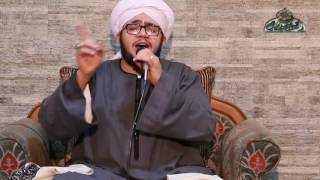 مديح الشيخ المنشد   محمود الحديوى فى احتفال مضيفة الدح بمولد السيدة نفيسة
