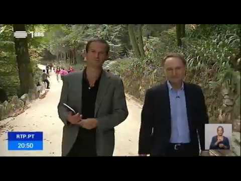 Dan Brown e José Rodrigues dos Santos juntos em Sintra | RTP
