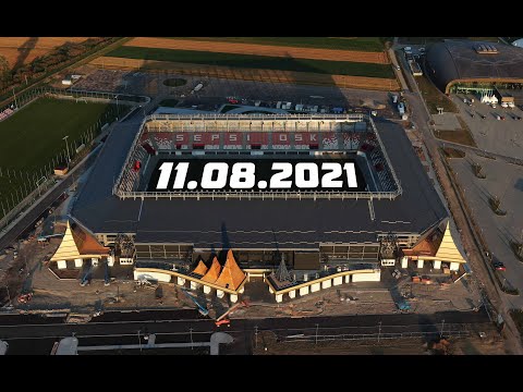 Noul Stadion din Sfantu Gheorghe ( Sepsi Osk Arena ) 11.08.2021