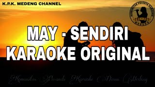 Download lagu Karaoke May - Sendiri mp3
