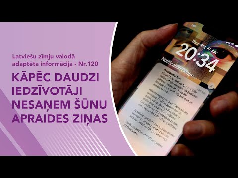 Video ziņas Nr. 120 “Kāpēc daudzi iedzīvotāji nesaņem šūnu apraides ziņas”