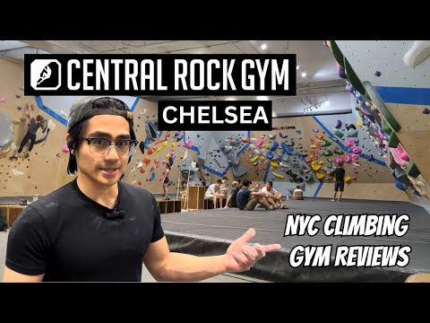 Trying EVERY Climbing Gym in NYC | Ep. 1: Central Rock Gym Chelsea