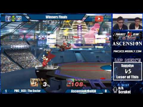 "Ascension 9/24/16" - The Doctor (Mario) v. AscensioNzReiGN (Marth/Falco/Ganon/CF) - Winners Finals