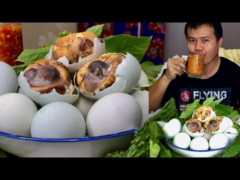 กินไข่ลูกเป็ดกับน้ำจิ้มซีฟู้ดแซ่บๆ|ซีฟู้ดมาเป็นยกซด. @Khao-ginzaeb