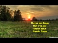 Paul Parrish - That's The Way Of Friends w/ Lyrics