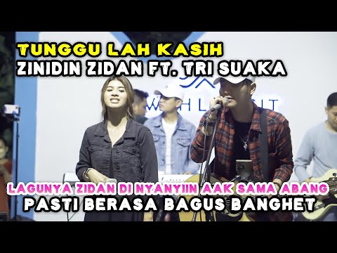 TUNGGULAH KASIH - ZIDAN FT. TRI SUAKA (LIVE) BAWAH LANGIT | TRI SUAKA FT. NABILA MAHARANI