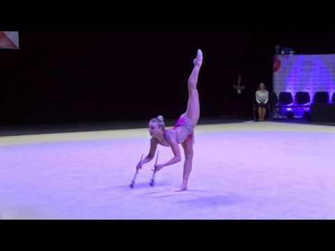Stephani Sherlock - Bronze - Senior Clubs - Rhythmic Gymnastics 2017