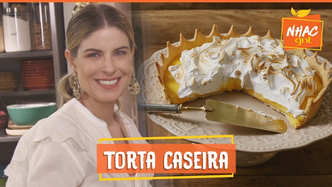 Torta de limão com massa caseira e SEM leite condensado | Rita Lobo | Cozinha Prática