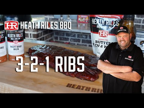 3-2-1 Ribs Recipe on the Traeger Pellet Grill | Heath Riles BBQ