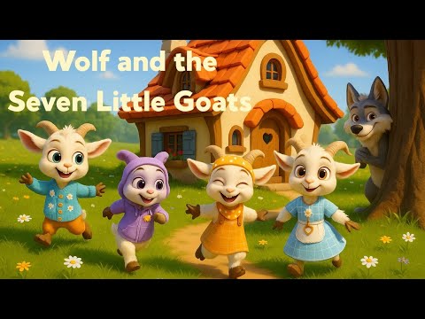 Wolf and the Seven Little Goats - Bedtime Stories with Grandpa