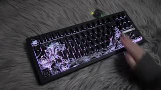 Download lagu Black keyboard,tiugh e-sports style!!☠️🏴‍☠️🎮😎 #keyboard#pcgame#viral #zornher#zh870  mp3