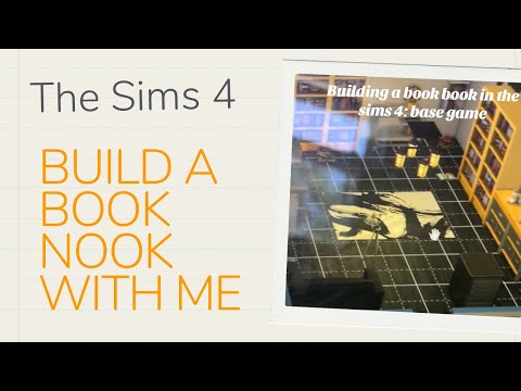 Build a book nook with me: Base Game edition