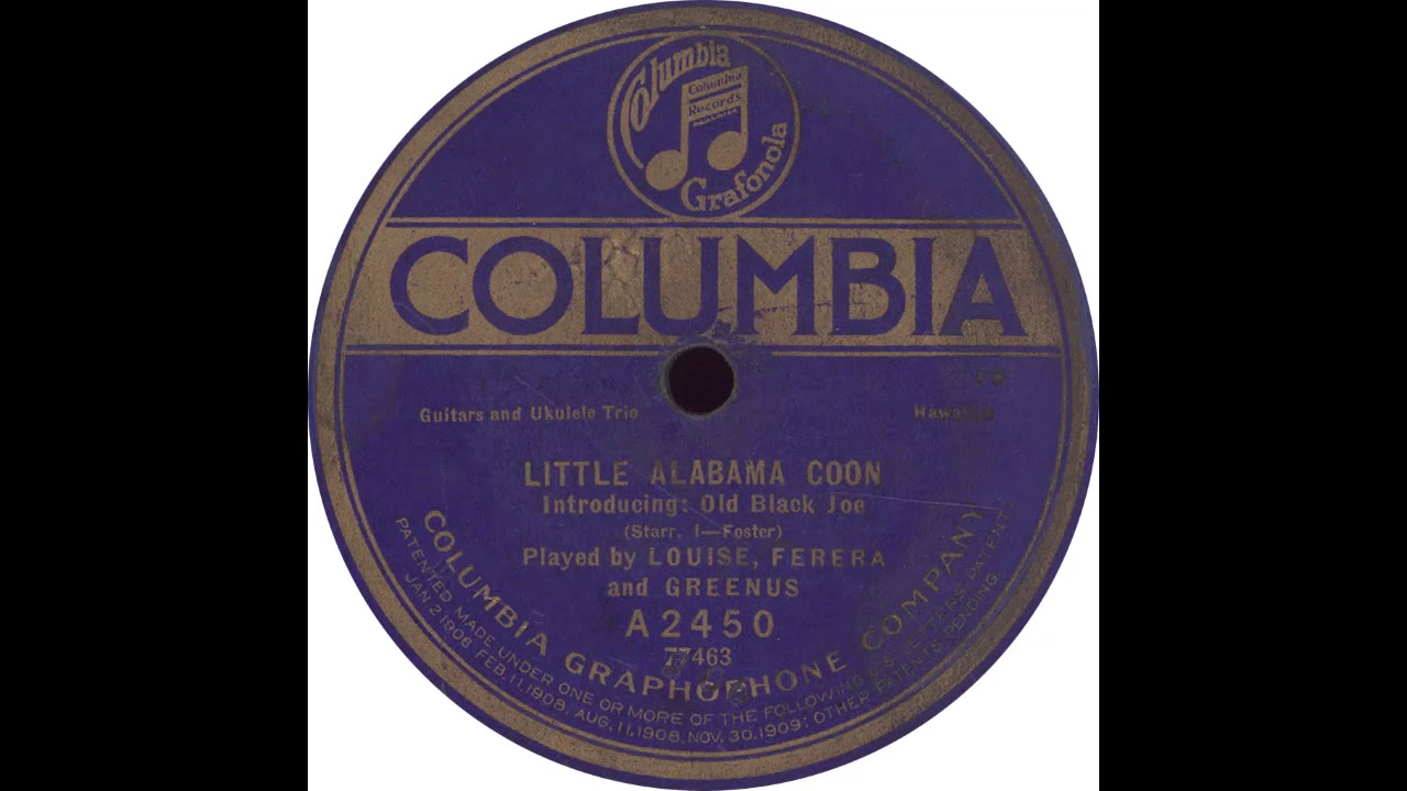Columbia A2450 - Little Alabama Coon - Louise, Ferera And Greenus (skips)