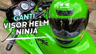 Download lagu Cara membuka side pod dan ganti visor helm Ninja RR mp3