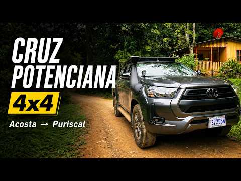 Acosta a Puriscal en 4x4 | Subiendo a Cruz Potenciana