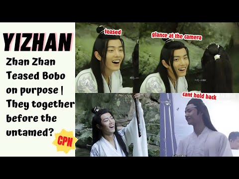 #yizhan gg Teased Bobo on purpose | They together before the untamed? #bjyx #bjyxszd #theuntamed 