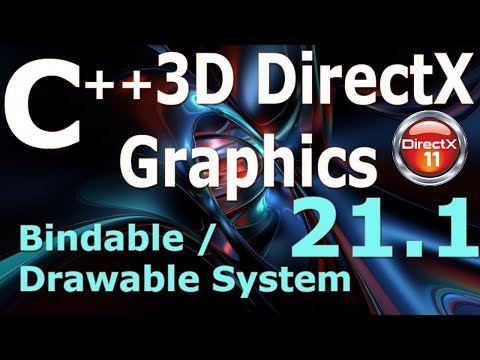 C 3D DirectX Tutorial Bindable Drawable System Part 1