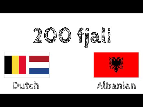 200 fjali - Holandisht - Shqip