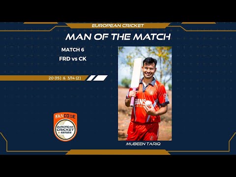 Mubeen Tariq making it happen at FanCode ECS Portugal Cartaxo