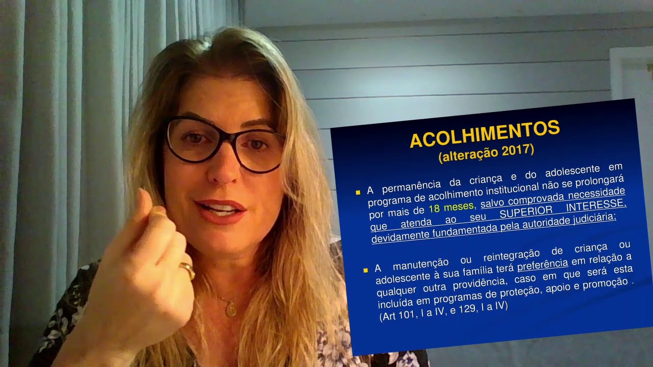 Video 3  - ECA - tipos de acolhimento - institucional e familiar