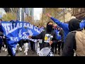 THE GEORGE KAMBOSOS ARMY MARCHES TOWARDS MARVEL STADIUM AHEAD OF DEVIN HANEY MEGA FIGHT
