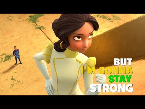 Steppin' Up | Lyric Video | Elena of Avalor | Disney Junior