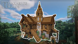 Village House in Minecraft | TUTORIAL | HOW to Build a Minecraft  Base / House