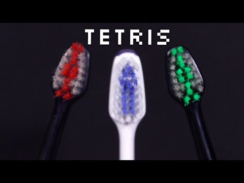 Tetris Theme on 3 Electric Toothbrushes Video