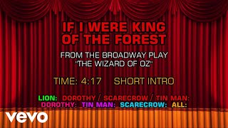 From The Broadway Musical The Wizard Of Oz - If I Were King Of The Forest (Karaoke)