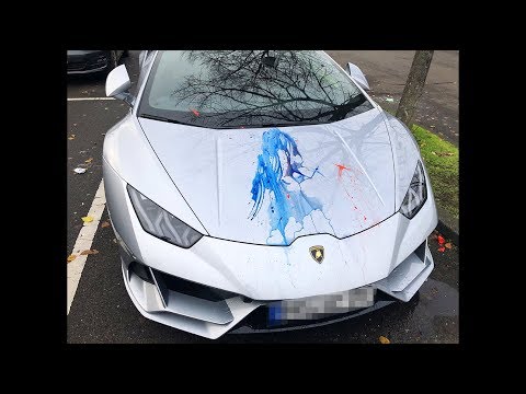 FARB-ANGRIFF auf meinen LAMBORGHINI...