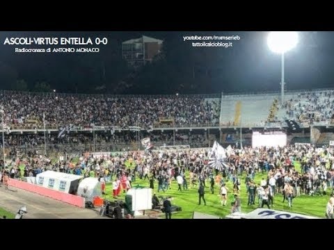 Ascoli-Entella 0-0 - Radiocronaca di Antonio Monaco (31/5/2018) Playout Ritorno (Rai Radio 1)