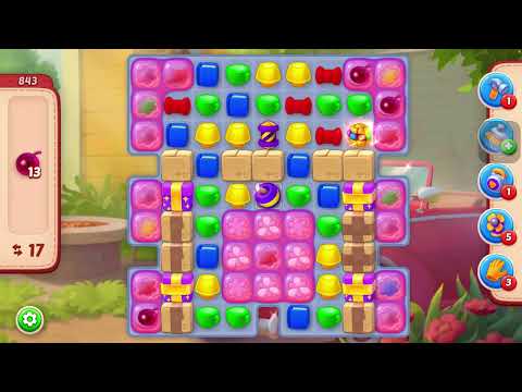 Homescapes level 841 - 845 Chocolate Delights