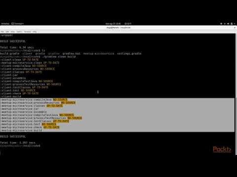 Building Effective Microservices Creating Your Microservice with Gradle | packtpub com