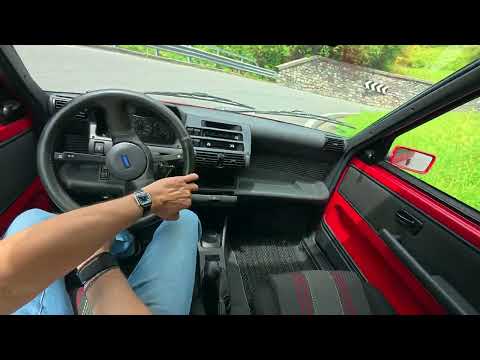 POV - Can a 55hp Fiat Cinquecento Sporting ascend the Splugen Pass? - ASMR Mountain pass