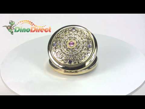 Makeup Cut Out Crystal Compact Mirror  from Dinodirect.com