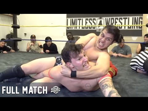 El Espartano vs. Diego Alvarez - Limitless Wrestling (Mojo At The Dojo)