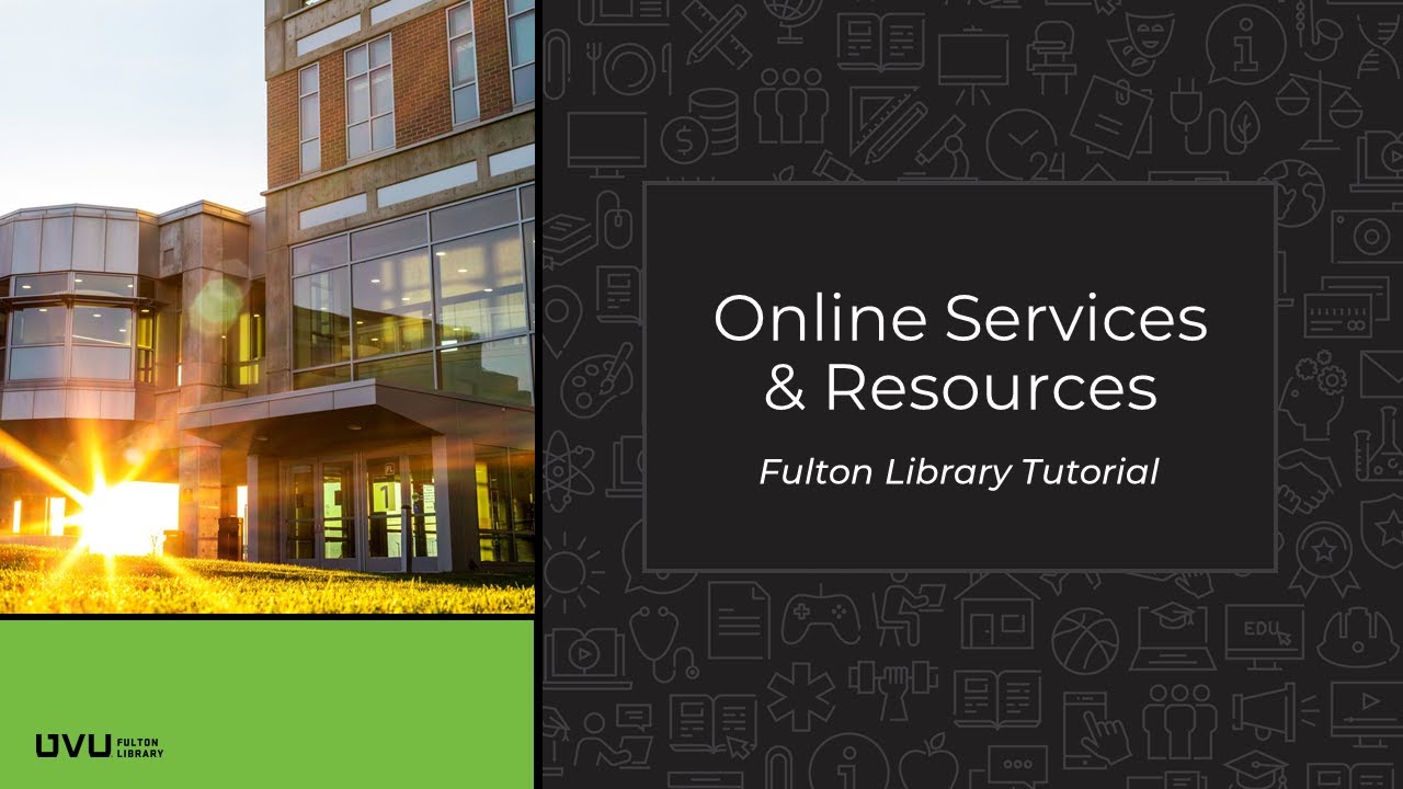 Fulton Library Online Tutorial