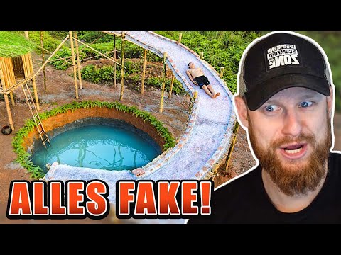 Das ist alles FAKE! Fritz Meinecke reagiert auf Survival Builds Exposed