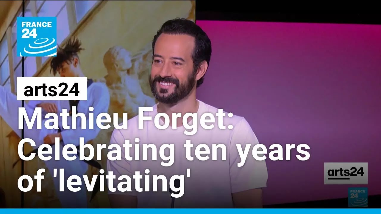 Mathieu Forget: Celebrating 10 years of 'levitating' • FRANCE 24 English