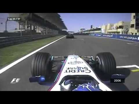 F1 Classic Duel Red Bull Racing 's David Coulthard and BMW-Sauber' s Nick Heidfeld