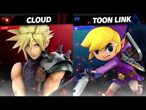 Game Nest Smash It Up: Godkiller Caius (Cloud) vs Sphetrix (Toon Link) - Losers Round 1 [Offstream]