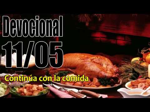 Continúa con la comida. Devocional John Piper Solid Joys 11/05