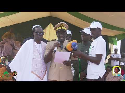 Inauguration du pépinière Géante de Podor