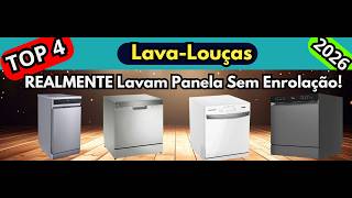 (NOVO)4 Melhores Lava-Louças que REALMENTE Lavam Panela Sem Enrolação!